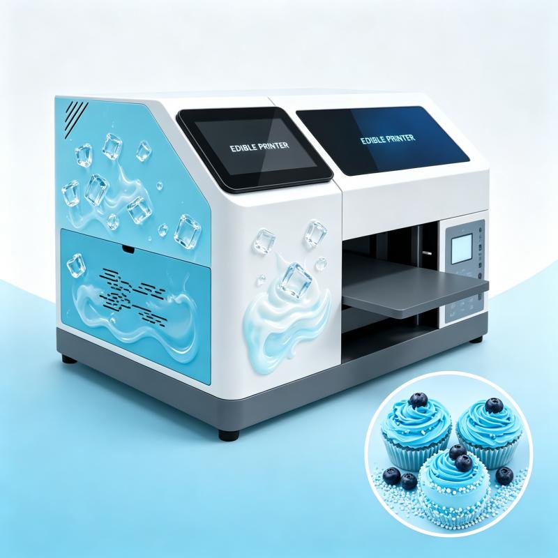 Commercial Digital Printing Machine - Digitale taartprintermachine, eetbare inkt, full-color beeldafdruk,
