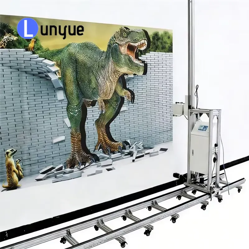 3D-wandprinter, verticaal wand - Commercial Wall Printing Machine recensie en prijs